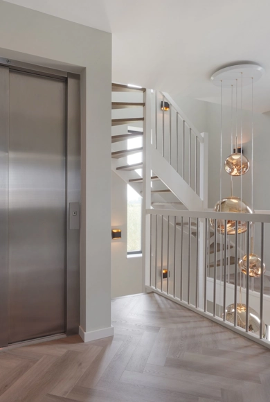 Levensloopbestendige woning waarin een lif is ingebouwd