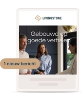 Een mockup van een nieuwsbrief van Livingstone